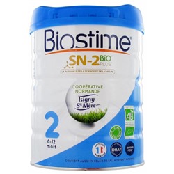 Biostime SN-2 Bio Plus 2?me ?ge de 6 ? 12 Mois 800 g
