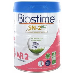 Biostime SN-2 Bio Plus Anti-R?gurgitations 2?me ?ge de 6 ? 12 Mois 800 g