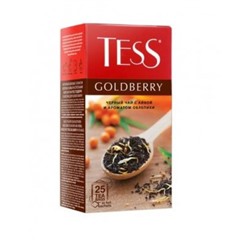 Чай черный в пакетиках Тесс Goldberry 25 пак/уп, 1,8 г