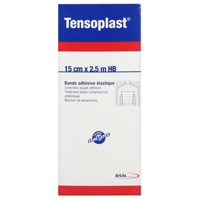 Essity Tensoplast Bande Adh?sive Elastique 15 cm x 2.5 m HB
