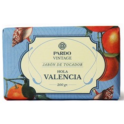Натуральное мыло с ароматом мандарина и имбиря Pardo Vintage Valencia (Привет Валенсия) 200 г