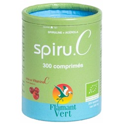 Flamant Vert Spiru.C 300 Comprim?s de 500 mg