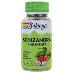 Solaray Schizandra 100 Capsules V?g?tales