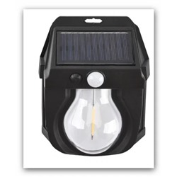 Фонарь на солнечной батарее с датчиком движения Solar Wall Lamp COBA CL-118