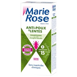 Marie Rose Shampoing Anti Poux et Lentes Nouvelle Formule 125 ml
