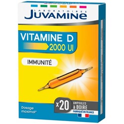 Juvamine Vitamine D 20 Ampoules
