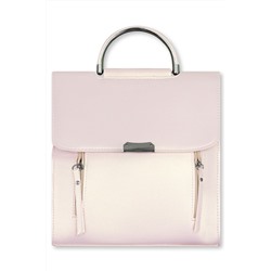 091822 Рюкзак-сумка цв. перламутр розовый