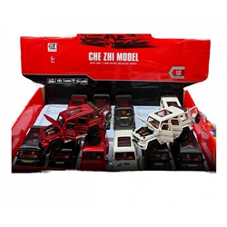 Модель игрушечного автомобиля Che Zhi Cruiser джип 1шт (в ассортименте)