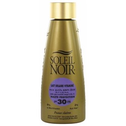 Soleil Noir Lait Solaire Vitamin? Haute Protection SPF30 150 ml