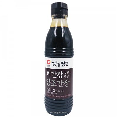 Соевый соус естественного брожения для мяса и рыбы Brewing Daesang, Корея, 500 мл Акция
