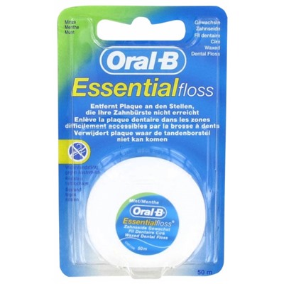 Oral-B Essential Floss Fil Dentaire Cir? Go?t Menthe 50 m