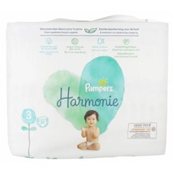 Pampers Harmonie 31 Couches Taille 3 (6-10 kg)
