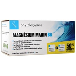 Phytalessence Magn?sium Marin B6 Lot de 2 x 60 G?lules