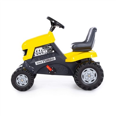 322905 Полесье Каталка-трактор с педалями "Turbo" (жёлтая)