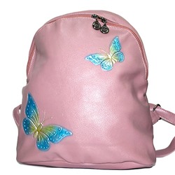 Рюкзак кожа «Бабочки»