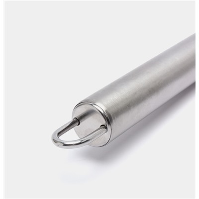 Лопатка-палетка изогнутая с металлической ручкой 37см  (3065)