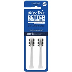 Better Toothbrush Electric V++ Arc 2 T?tes de Rechange