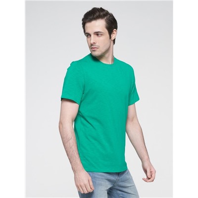 Фуфайка (футболка) мужская 201-13004; ХБ18-5642 изумруд