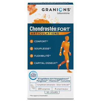 Granions Chondrost?o+ Fort Articulations 120 Comprim?s