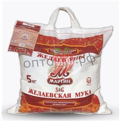 Желаево Мука  1/сорт  5 кг  (мешок)