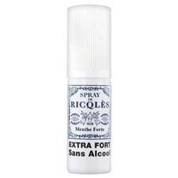 Ricql?s Spray Buccal ? la Menthe Forte Sans Alcool 15 ml