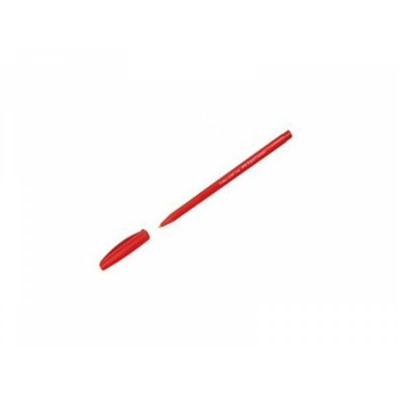 Шариковая ручка Trilux 030, красная, в картонной коробке, 50 шт