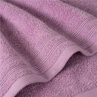 Махровое полотенце "Шале"-лаванда 50*90 см. хлопок 100%