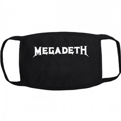 Маска на лицо от вирусов "Megadeth" (многоразовая)