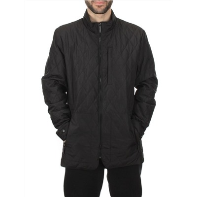 C097 BLACK Куртка мужская демисезонная  (70 гр. холлофайбер)