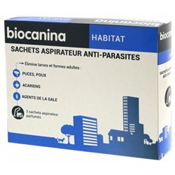 Biocanina Sachets Aspirateur Anti-Parasites x 3