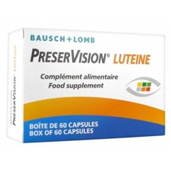Bausch + Lomb PreserVision Lut?ine 60 Capsules