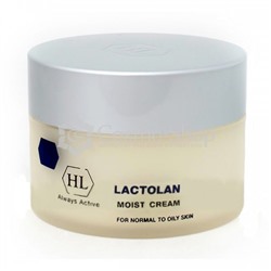 Holy Land Lactolan Moist Cream For Oily Skin/ Увлажняющий крем для жирной кожи 250 мл ( в наличии только в России)