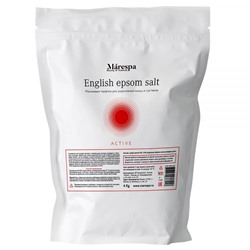 Соль для ванны English epsom salt с натуральным эфирным маслом розмарина и мяты