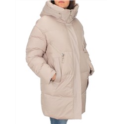 621 BEIGE Куртка зимняя облегченная женская (150 гр. холлофайбер)