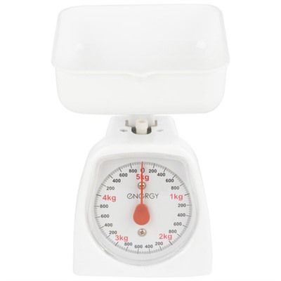 Весы кухонные механические ENERGY EN-406МК,  (0-5 кг) квадратные