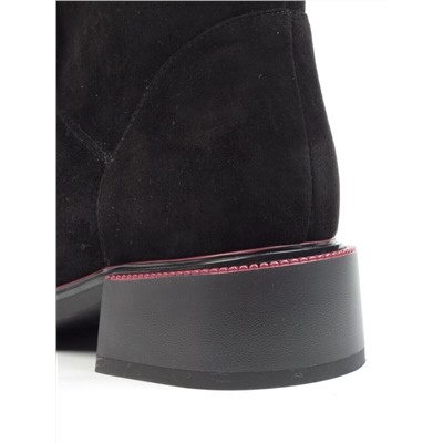 04-M20-1052-C421 Ботинки зимние женские (натуральная замша, натуральный мех)