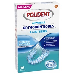 Polident Corega Appareils Orthodontiques and Goutti?res 36 Comprim?s