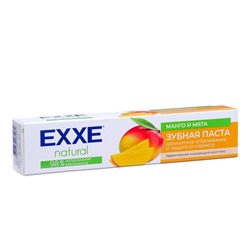 Зубная паста EXXE natural "Манго и мята", 75 мл