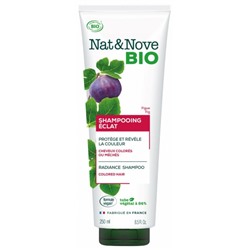 NatandNove Bio Shampoing ?clat Figue 250 ml