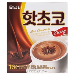 Горячий шоколад Rich Chocolate Damtuh, Корея, 320 г Акция