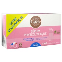 Gifrer S?rum Physiologique 40 x 5 ml