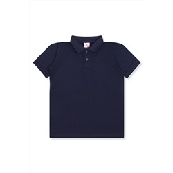 36251 Рубашка - поло кор. рук. арт. П033 цв. т. синий