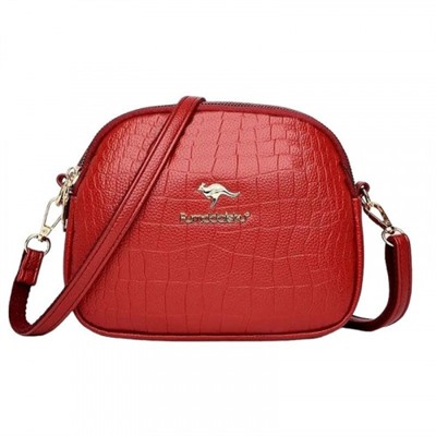 Женская кожаная сумка 5570 RED