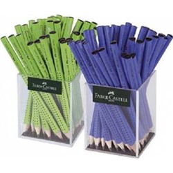 Чернографитный карандаш Jumbo Grip, синий зеленый корпус, в 2-х пластиковых пеналах по 36 шт., 72 шт.