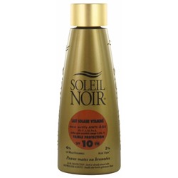 Soleil Noir Lait Solaire Vitamin? Faible Protection SPF10 150 ml