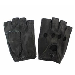 Перчатки мужские HS905M-K; кожа; черный