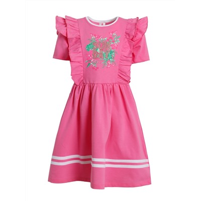 ПЛ-610/2 Платье Золушка-2 с шелкографией Розовый
