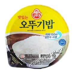 Готовый отварной рис Ottogi (Оттоги), Корея, 210 г. Акция