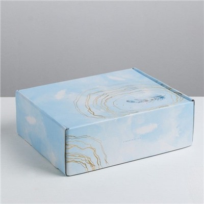 Коробка подарочная складная «Inspiration», 27 х 9 х 21 см