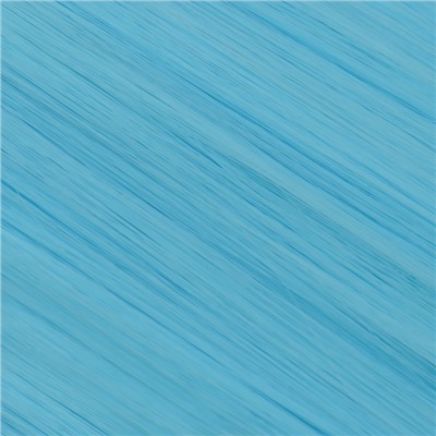 Термоволокно для точечного афронаращивания, 65 см, 100 гр, гладкий волос, цвет светло-голубой(#Т4516)